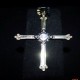 Cruz de oro y brillantes
