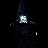 Sortija oro blanco se&ntilde;ora. (solitario)